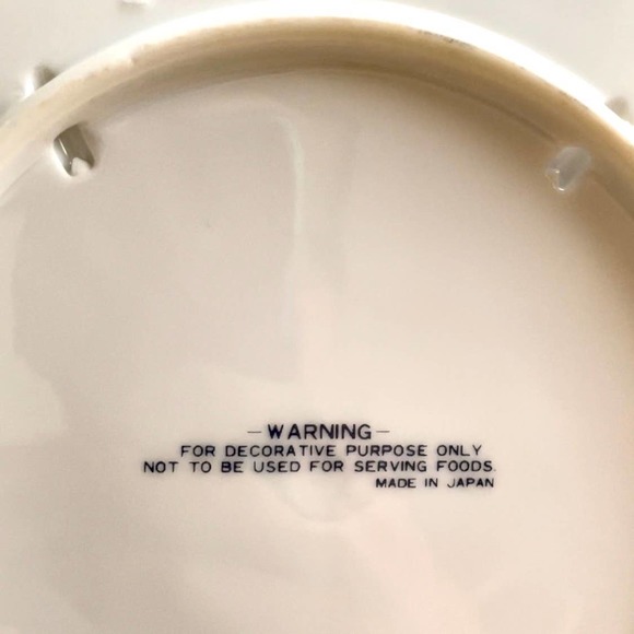 Endangered Animal Plate Japan Gold Scalloped Edge Leopard - Picture 5 of 5